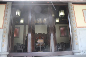 蓮山雙林寺 楹聯 28 1907年 光緒三十三年 寶筏渡迷津共仰禪心狄微 金繩開覺路咸瞻西土莊嚴