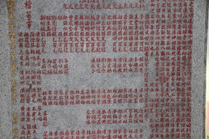 蓮山雙林寺 石碑 04 1980年 庚申年 募建蓮山雙林禪寺碑記 08