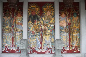 蓮山雙林寺 觀音殿 門畫 01 01