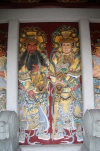 蓮山雙林寺 觀音殿 門畫 01 03