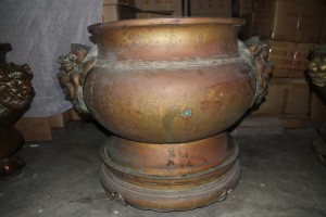 蓮山雙林寺 香爐 01 1904年 光緒甲辰年 大雄寶殿香爐 陳三居娘謝 04