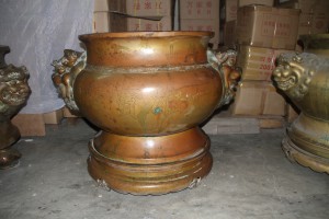 蓮山雙林寺 香爐 01 1904年 光緒甲辰年 大雄寶殿香爐 陳三居娘謝 07