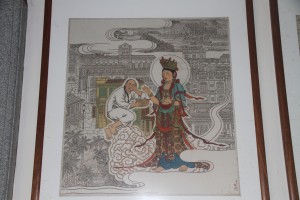 蓮山雙林寺 圖畫 05 金人入夢 05