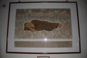 蓮山雙林寺 圖畫 06 雙林示寂 01