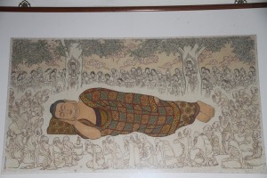 蓮山雙林寺 圖畫 06 雙林示寂 02