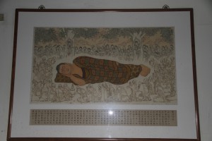 蓮山雙林寺 圖畫 06 雙林示寂 04