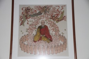 蓮山雙林寺 圖畫 12 方丈圓寂 02