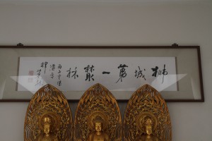蓮山雙林寺 字畫 02 獅城第一雙林 01