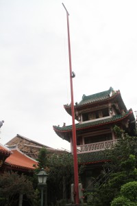 蓮山雙林寺 建築 05 光緒年間幡杆 石制基座 02