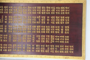 蓮山雙林寺 觀音殿 銅碑 03 虔供觀自在菩薩功德芳名 20