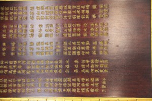 蓮山雙林寺 觀音殿 銅碑 03 虔供觀自在菩薩功德芳名 29